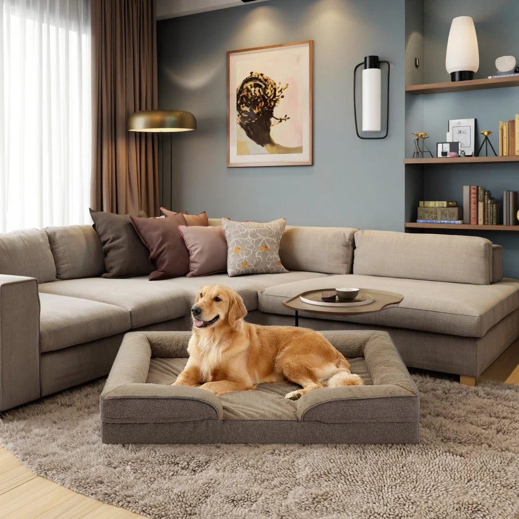 Calming Orthopedic Pet Bed - Joint Support & Deep Sleep