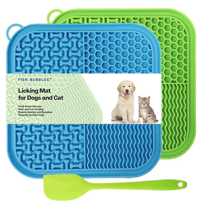 Tapis de léchage apaisant Calm Paw – Distributeur lent anti-anxiété avec spatule